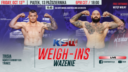 KSW 87 ważenie