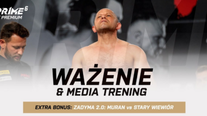 Ważenie Prime MMA 6 NA ŻYWO