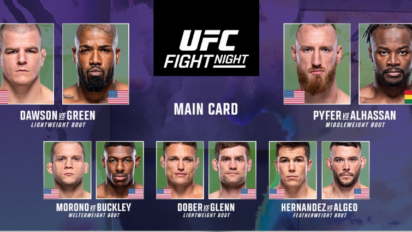 UFC FN: Dawson vs Green wyniki - kto wygrał?