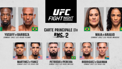 UFC FN: Yusuff vs Barboza wyniki - kto wygrał?