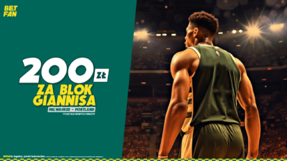 Zgarnij bonus 200 PLN za blok Giannisa w meczu z Portland