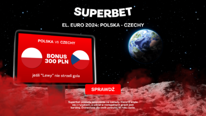 Zgarnij bonus 300 PLN, jeśli Lewandowski nie strzeli Czechom
