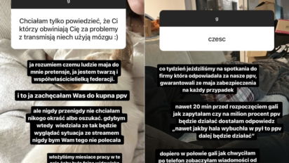 Lexy po gali Clout MMA 2 -