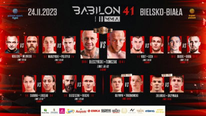 Babilon MMA 41 - karta walk, kiedy, gdzie