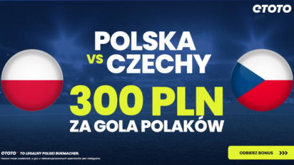 Mega kurs 300.00 na gola Polski w meczu eliminacji do EURO 2024 z Czechami