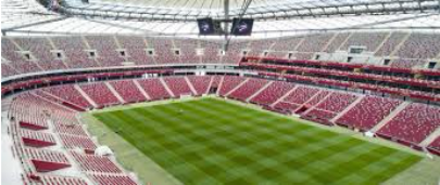 Małe zainteresowanie meczem Polska Łotwa