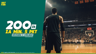Bonus 200 PLN za minimum 5 punktów Sochana z Chicago Bulls