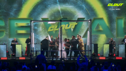 Potężne dymy na konferencji Clout MMA 3! Ice Wall zniszczony!