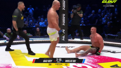 Denis Załęcki po raz kolejny zawiódł kibiców! Unikał walki do samego końca