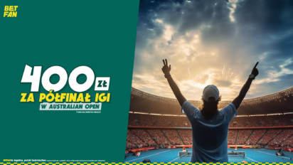 Freebet 400 PLN za półfinał Igi Świątek w Australian Open