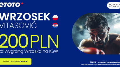 Bonus 200 PLN za zwycięstwo Arkadiusza Wrzoska z Ivanem Vitasovicem