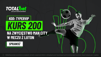 Kurs 200.00 na wygraną Manchesteru City z Luton w Pucharze FA