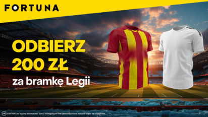 200 PLN w punktach FKP za bramkę Legii z Koroną Kielce