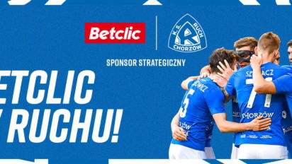 Betclic sponsorem strategicznym Ruchu Chorzów