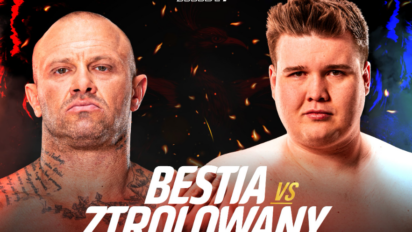 Ztrolowany atakuje Bestię - dymy na konferencji przed Clout MMA 4