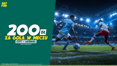 Freebet 200 PLN, jeśli Grabara zagra w masce z Man City