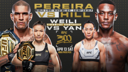 UFC 300 karta walk - kto zawalczy?