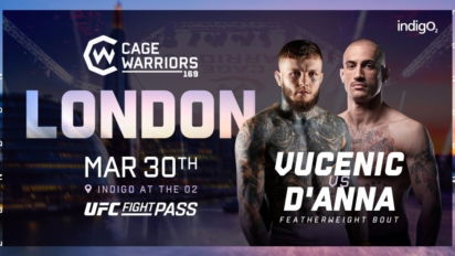 Cage Warriors 169 karta walk - sprawdź kto zawalczy w tej edycji!