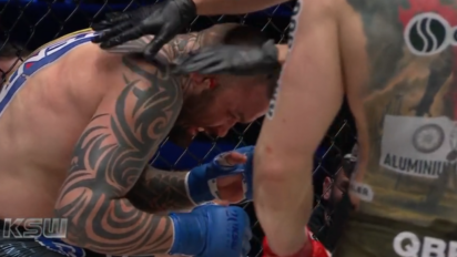 Kuberski nokautuje Materlę na stojąco! - Efektowne zakończenie walki na KSW 92