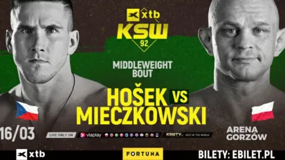 Kto wygrał walkę Mieczkowski vs Hošek na KSW 92?