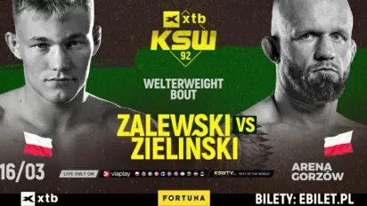 Kto wygrał walkę Zalewski vs Zieliński na KSW 92?