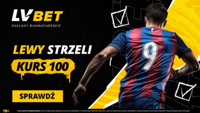 Kurs 100.00 na gola Lewandowskiego z PSG