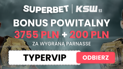 Bonus 200 PLN za wygrany zakład na zwycięstwo Salahdine'a Parnasse w walce z Valeriu Mirceą na KSW 93