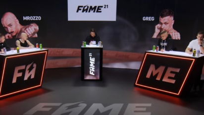 Napięta atmosfera między Szeligą a Gregiem na nowym programie Fame MMA