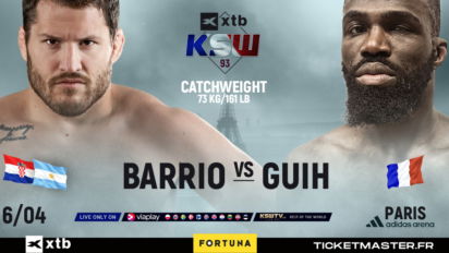 Kto wygrał walkę Barrio vs Guih na KSW 93?