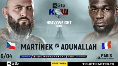 Kto wygrał walkę Martinek vs Aounallah na KSW 93?