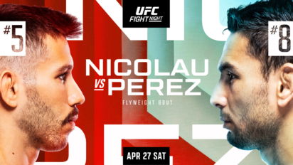 UFC: Nicolau vs Perez karta walk - szczegóły gali z udziałem Michała Figlaka!
