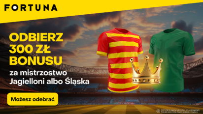 300 zł za mistrzostwo Jagiellonii albo Śląska