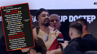 Don Kasjo zarzuca Tyburskiemu branie sterydów i narkotyków?