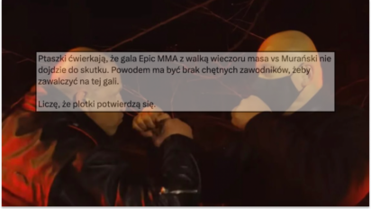 Walki Masa vs Muran nie będzie? -