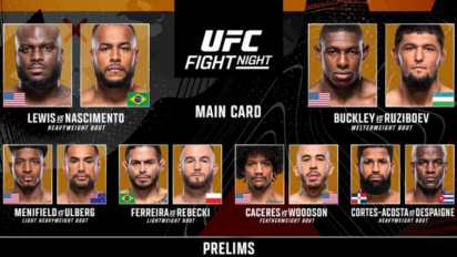 UFC: Lewis vs Nascimento wyniki - sprawdź wynik walki Mateusza Rębeckiego!