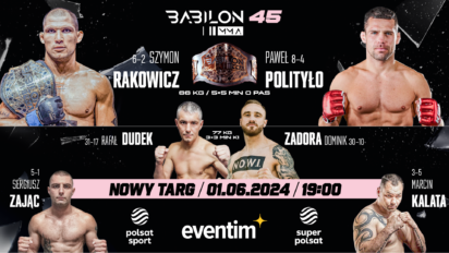 Babilon MMA 45 karta walk - sprawdź kto zawalczy!