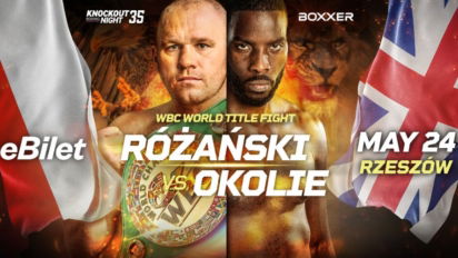 Rożański vs Okolie karta walk - sprawdź kto walczy na KnockOut Boxing Night 35!