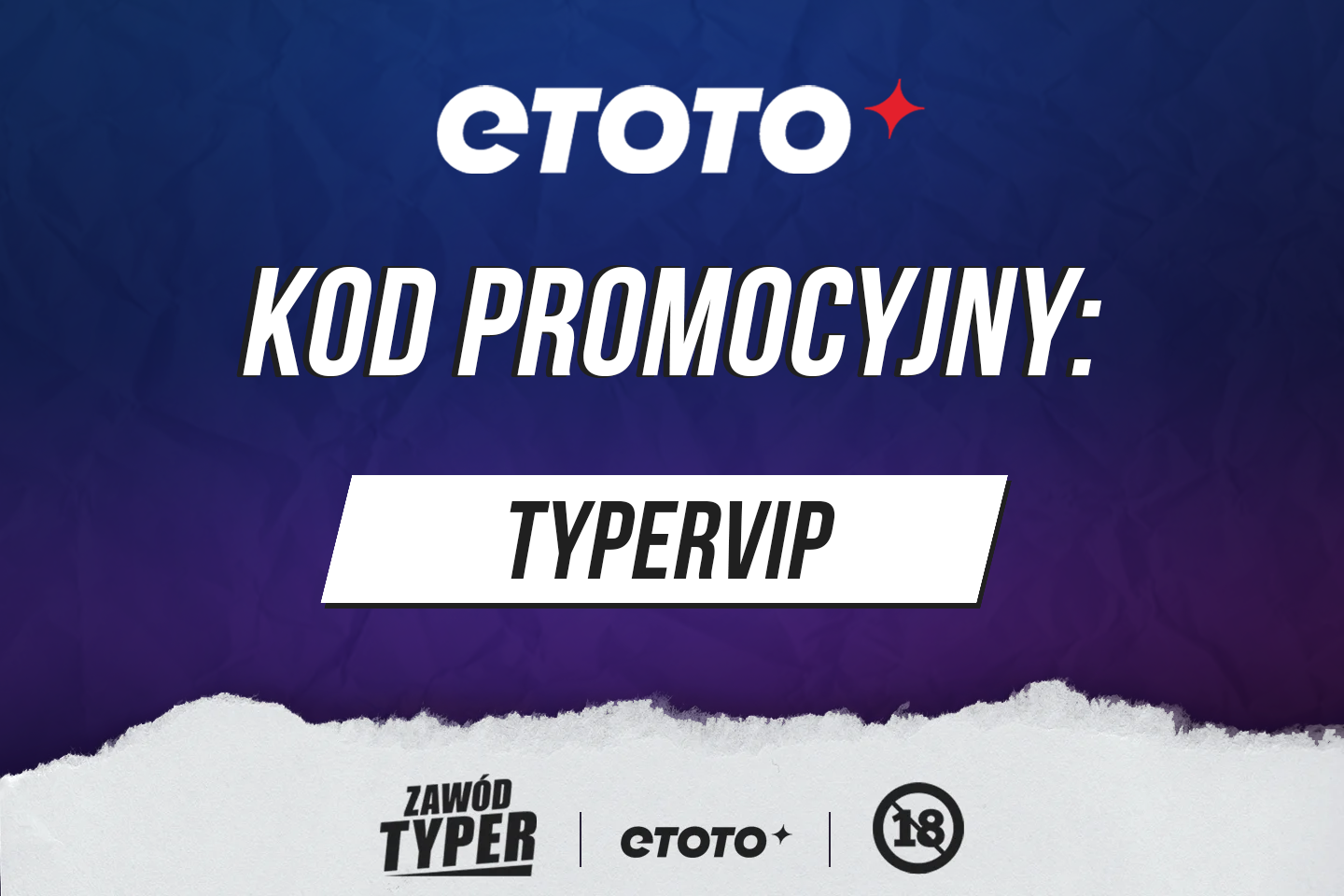 ETOTO Kod Bonusowy - Bonus powitalny 797 PLN+180 PKT [Kwiecień 2026]