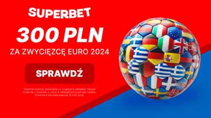 Bonus 300 PLN za wytypowanie zwycięzcy mistrzostw Europy 2024
