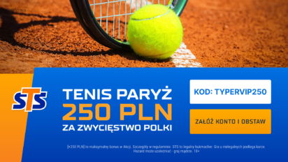Bonus 250 PLN za wygrany mecz Igi Świątek na Roland Garros