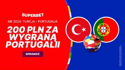 Bonus 200 PLN za wygraną Portugalii z Turcją na EURO