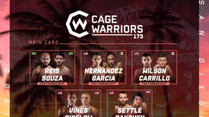 Cage Warriors 173 wyniki - kto wygrał?