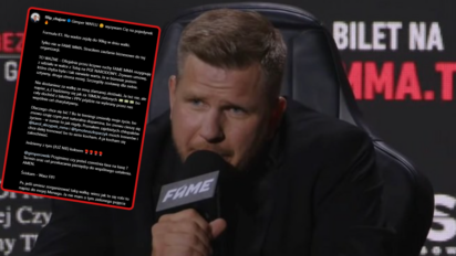 Chajzer rezygnuje z walki na FAME MMA 22?! Oświadczenie szybko zostało usunięte