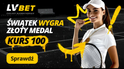Kurs 100.00 na złoty medal Igi Świątek na igrzyskach w Paryżu