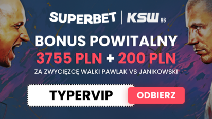 Bonus 200 PLN za wygrany zakład na zwycięzcę walki Pawlak vs Janikowski na KSW 96
