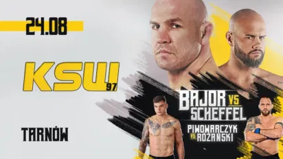 KSW 97 karta walk - sprawdź kto zawalczy!
