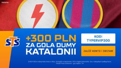 Bonus 300 PLN za gola Barcelony lub Rayo Vallecano
