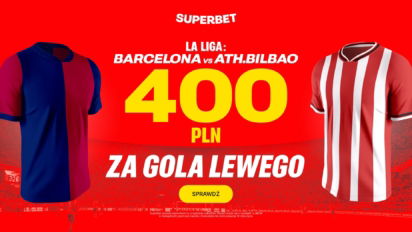 Bonus 400 PLN za gola Lewego z Bilbao