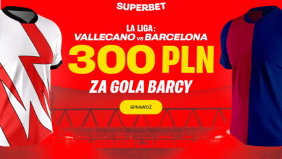 Bonus 300 PLN za gola FC Barcelony w meczu z Rayo Vallecano