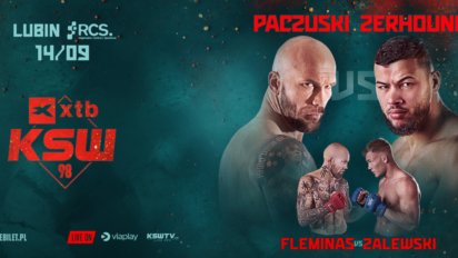 KSW 98: Paczuski vs Zerhouni karta walk - zmiany tuż przed galą!